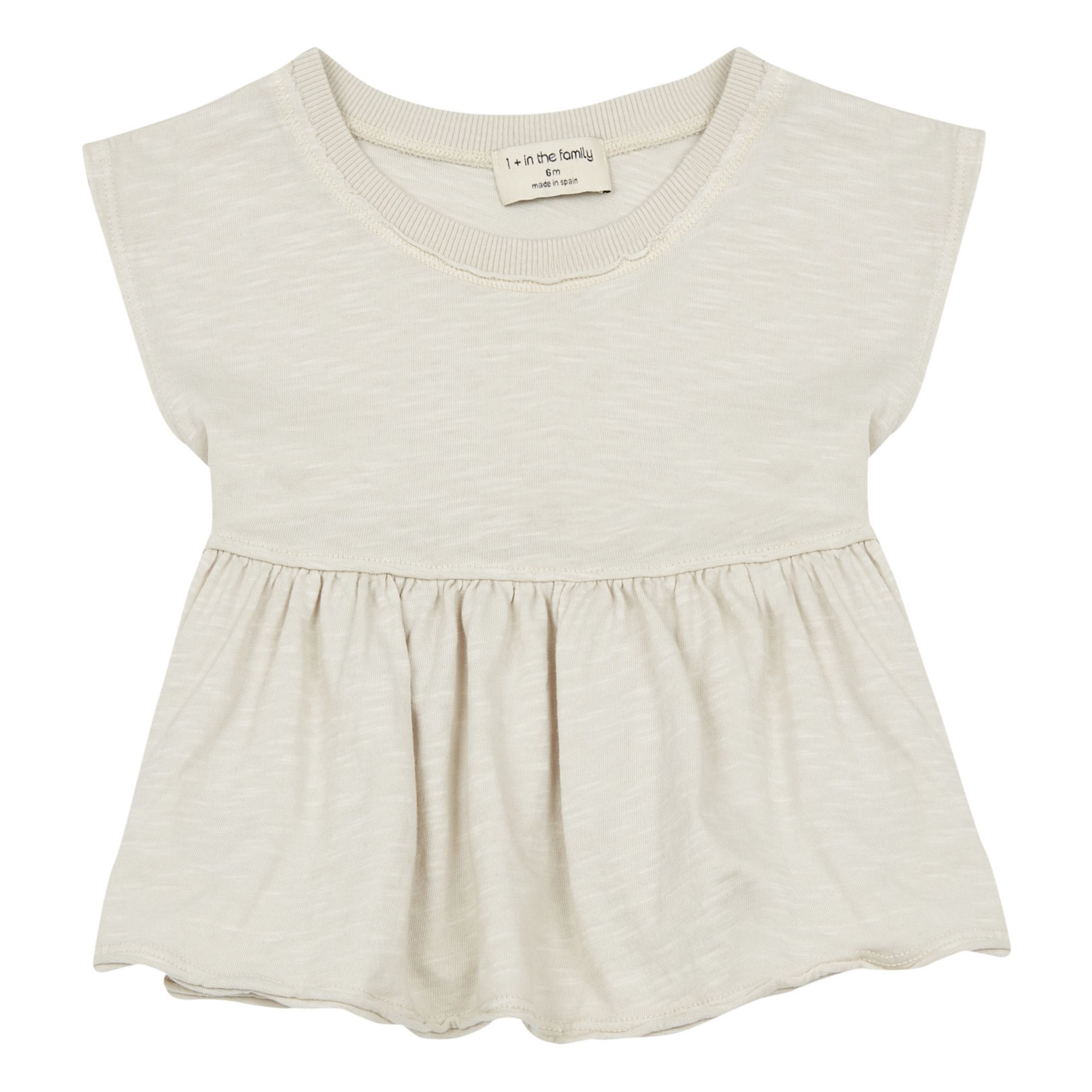 1+ in the family - Blouse Sara - Fille - Blanc cassé