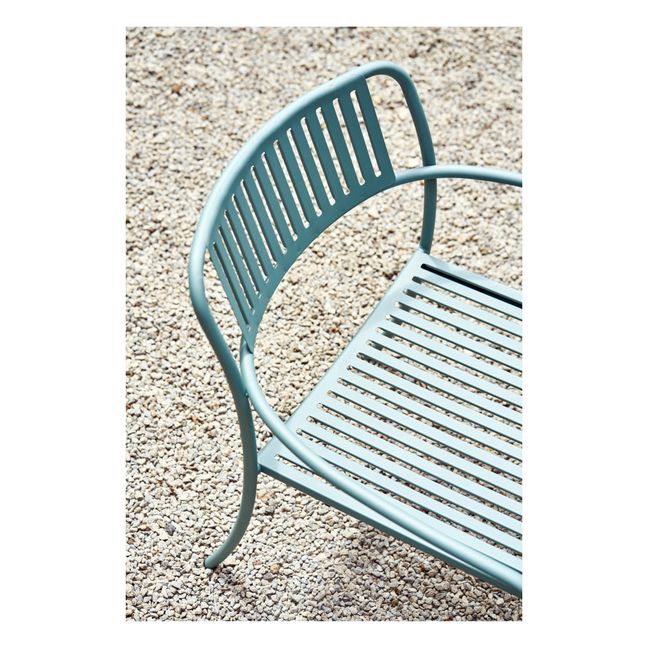 Patio Stainless Steel Outdoor Lounge Chair  Vert Lichen