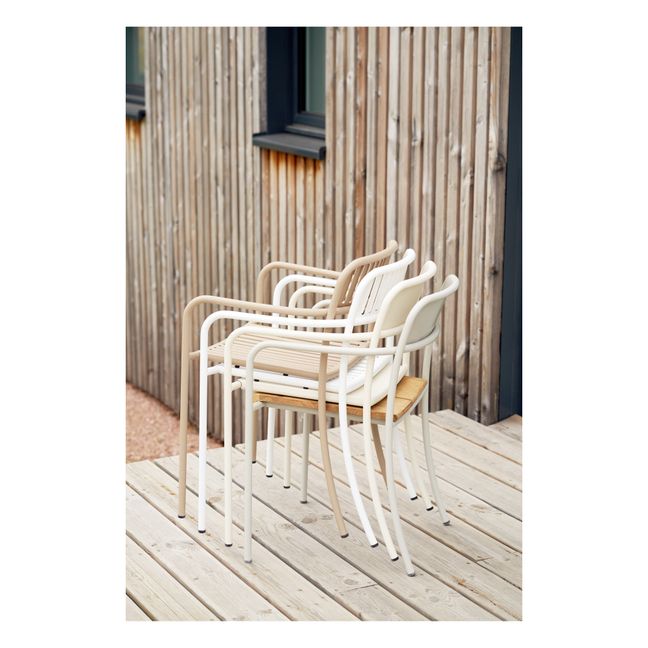 Patio Stainless Steel Outdoor Lounge Chair  | Sand