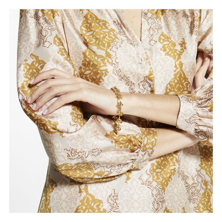 Upsilon bracelet | Gold- Product image n°2