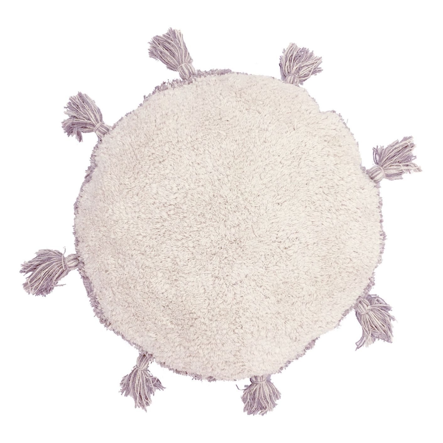 Lorena Canals - Coussin Circle - Ecru