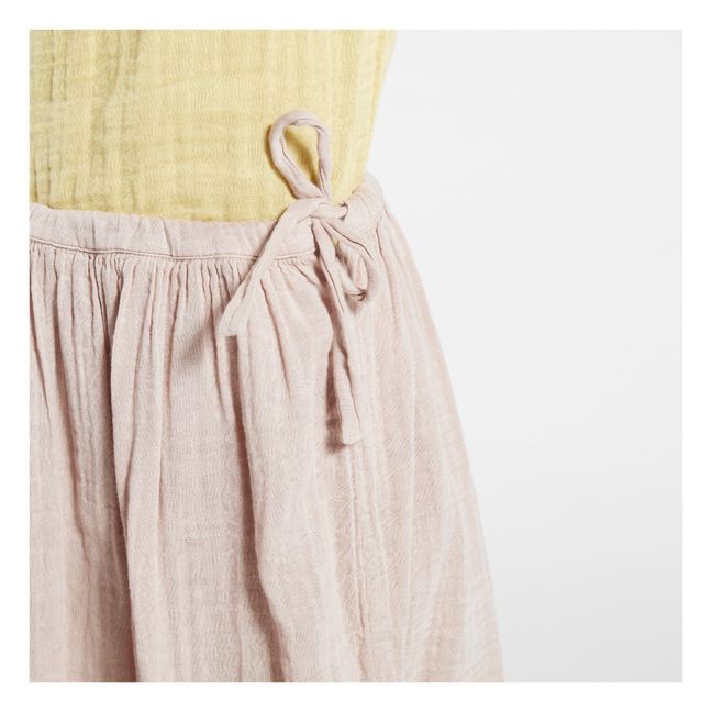 Rock Midi- Damenmode  | Dusty Pink S007
