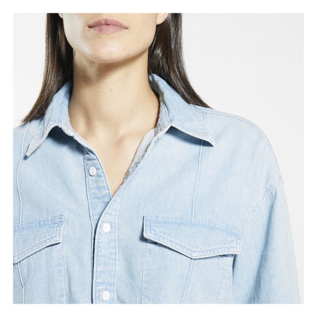 Chemise Relaxed | Bleu Clair