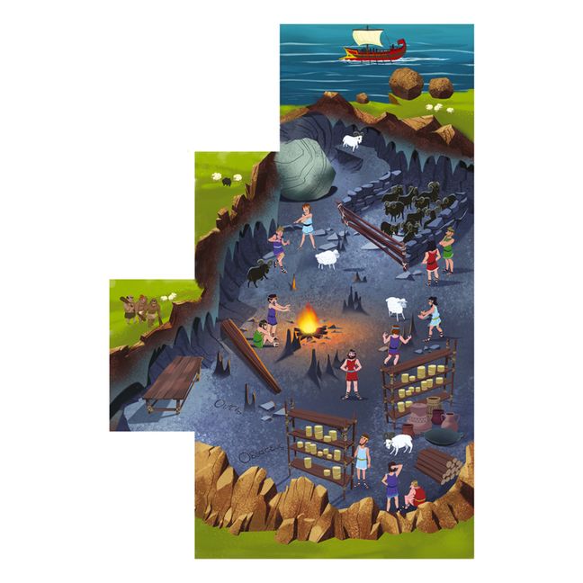 Schatzsuche-Spiel - Mythologie