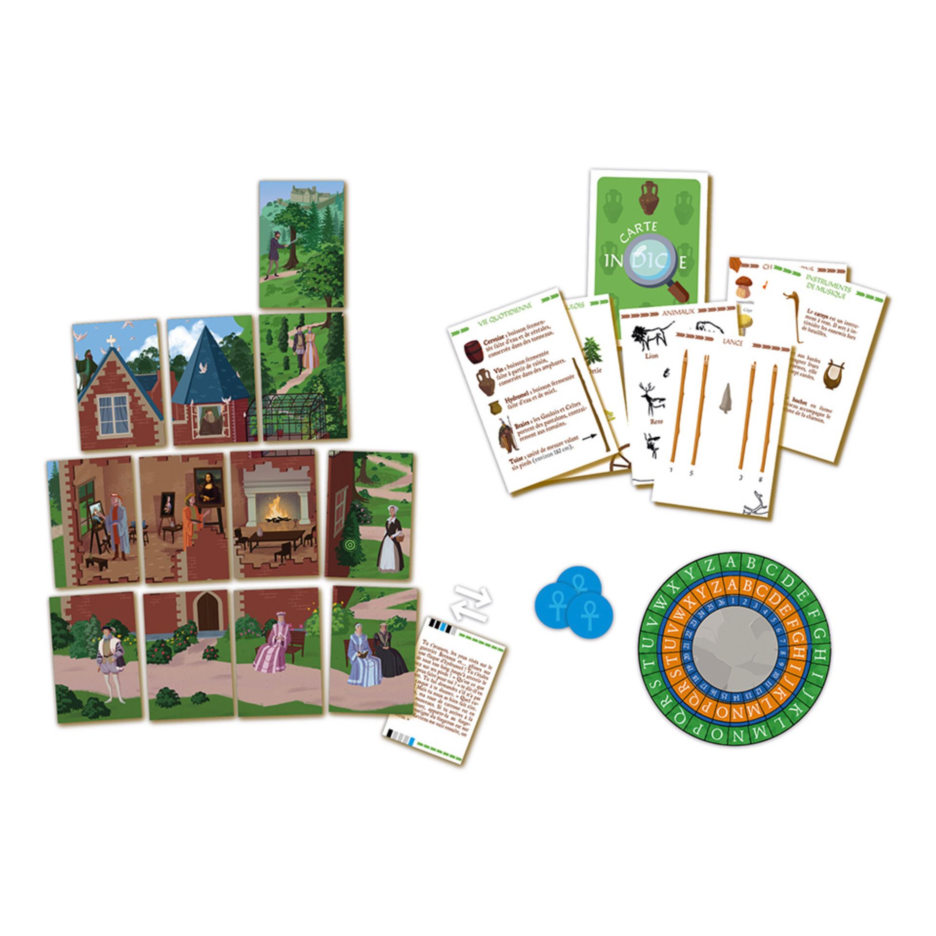 Janod - Jeu de Chasse Au Trésor - Histoire - Multicolore