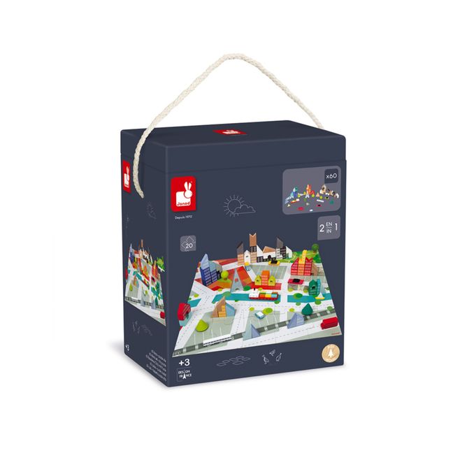 Kubix 60 Blocs + Puzzle Ville