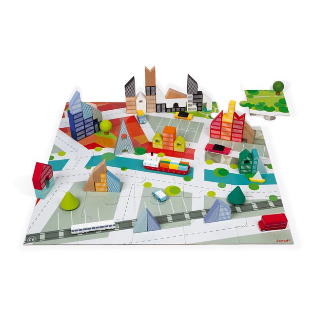 Kubix 60 Blocks + City Puzzle 