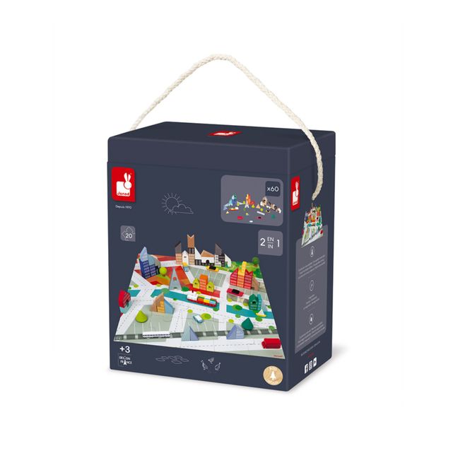 Kubix 60 Blocs + Puzzle Ville