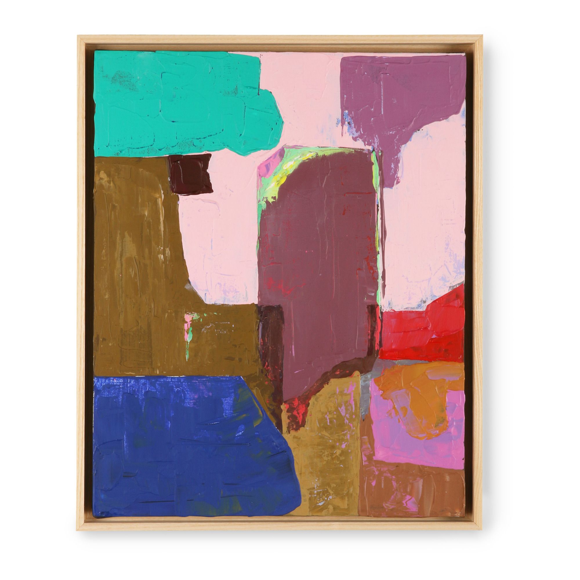 HKliving - Peinture abstraite 40x50 cm - Multicolore