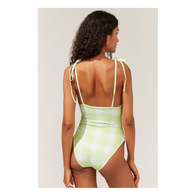 Olympia One Piece Reversible Swimsuit  | Green