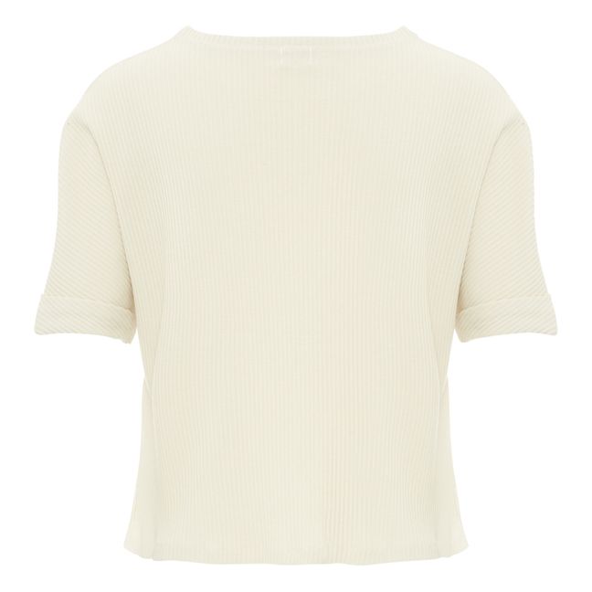 Camiseta Marjolaine - Colección Mujer  | Crema