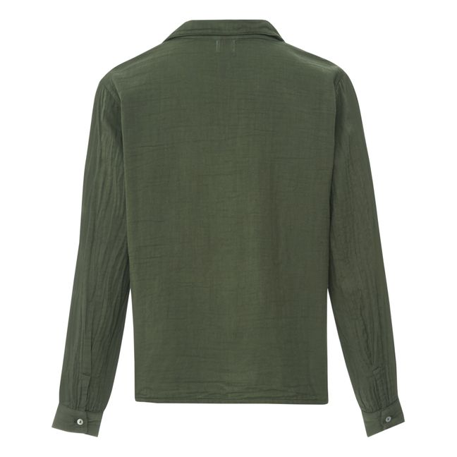 Datte Blouse - Women's Collection - Forest Green