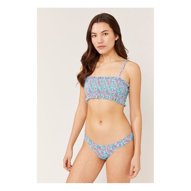 Indigo Bikini Top  | Multicoloured
