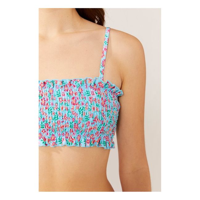 Indigo Bikini Top  | Multicoloured