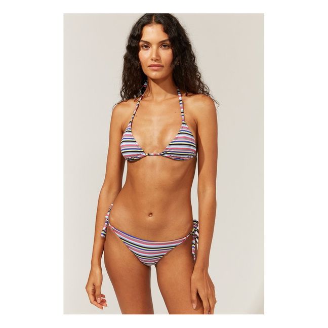 Iris Bikini Top  | Multicoloured