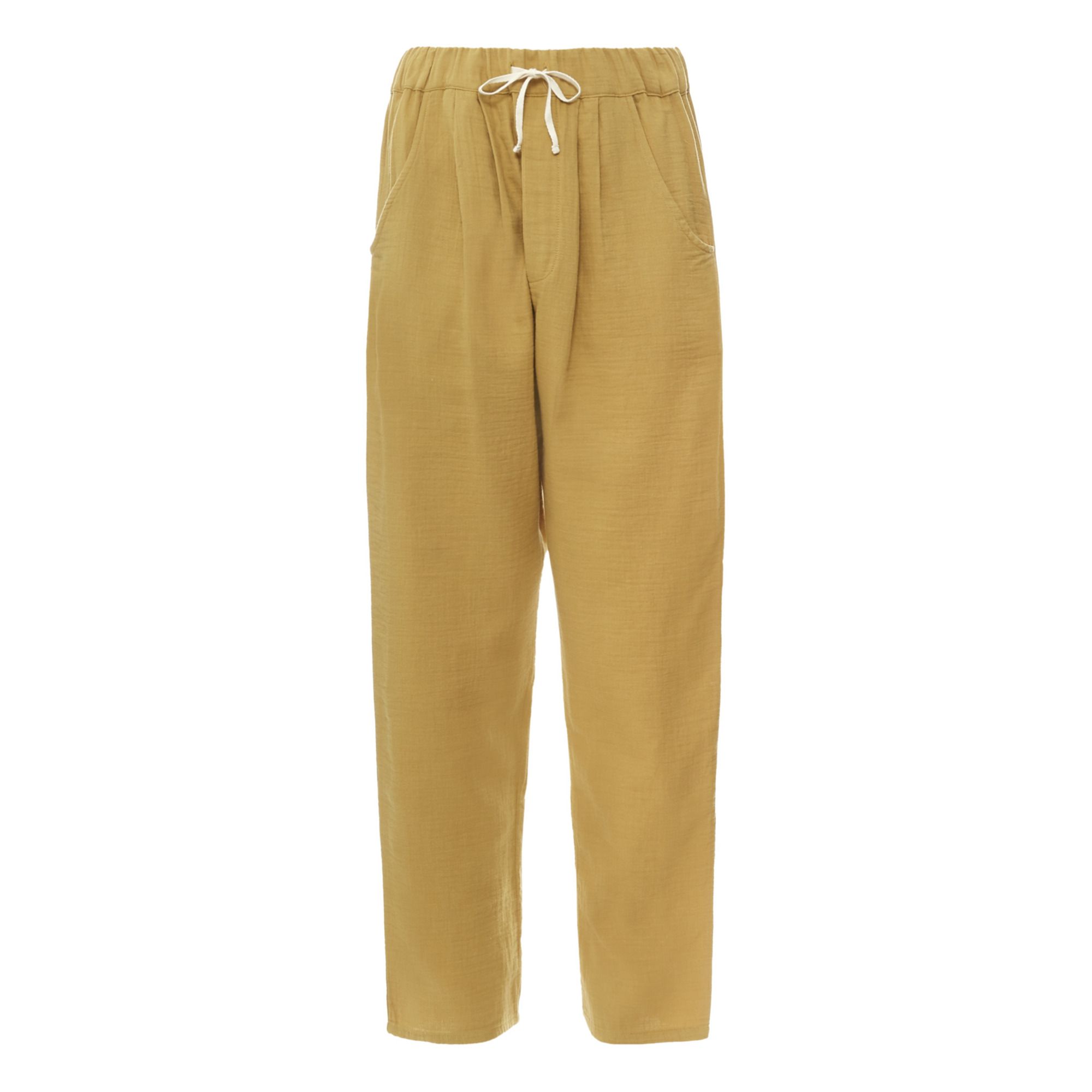 Organic Cotton Levi Trousers - Women's Collection - Green Liilu
