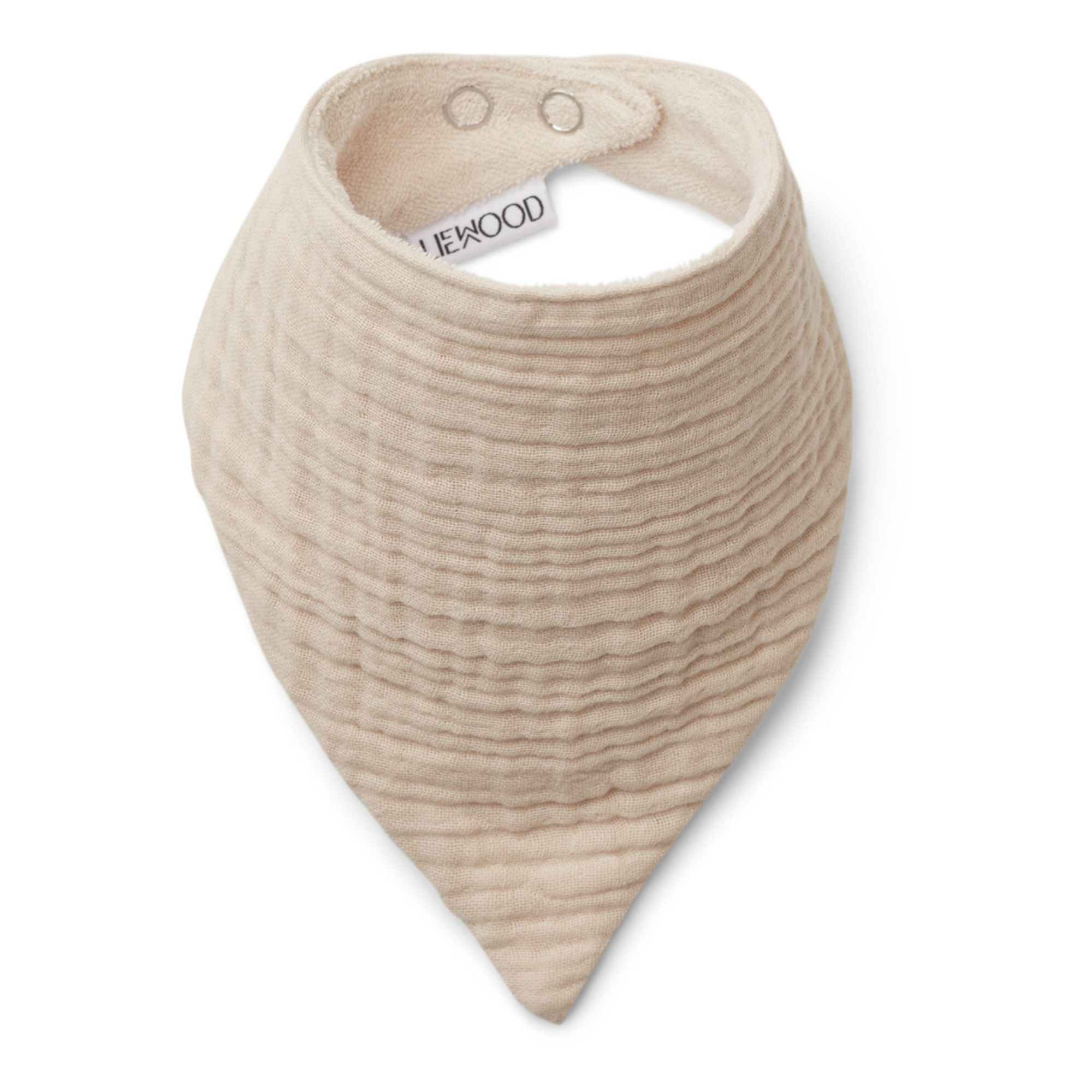 Liewood - Bavoir bandana Andrea en coton bio - Set de 2 - Sable