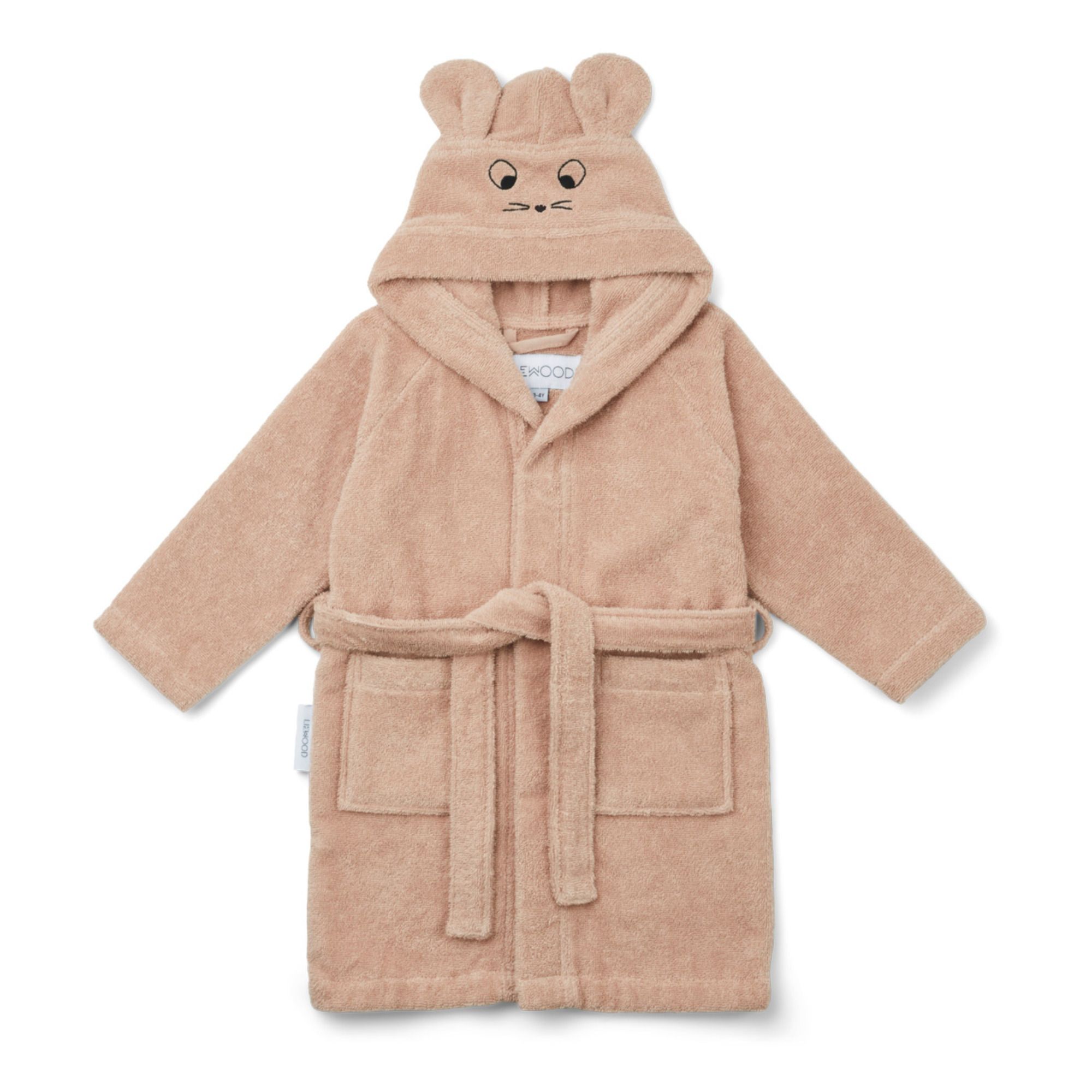 Liewood - Peignoir Lily en éponge de coton bio - Rose