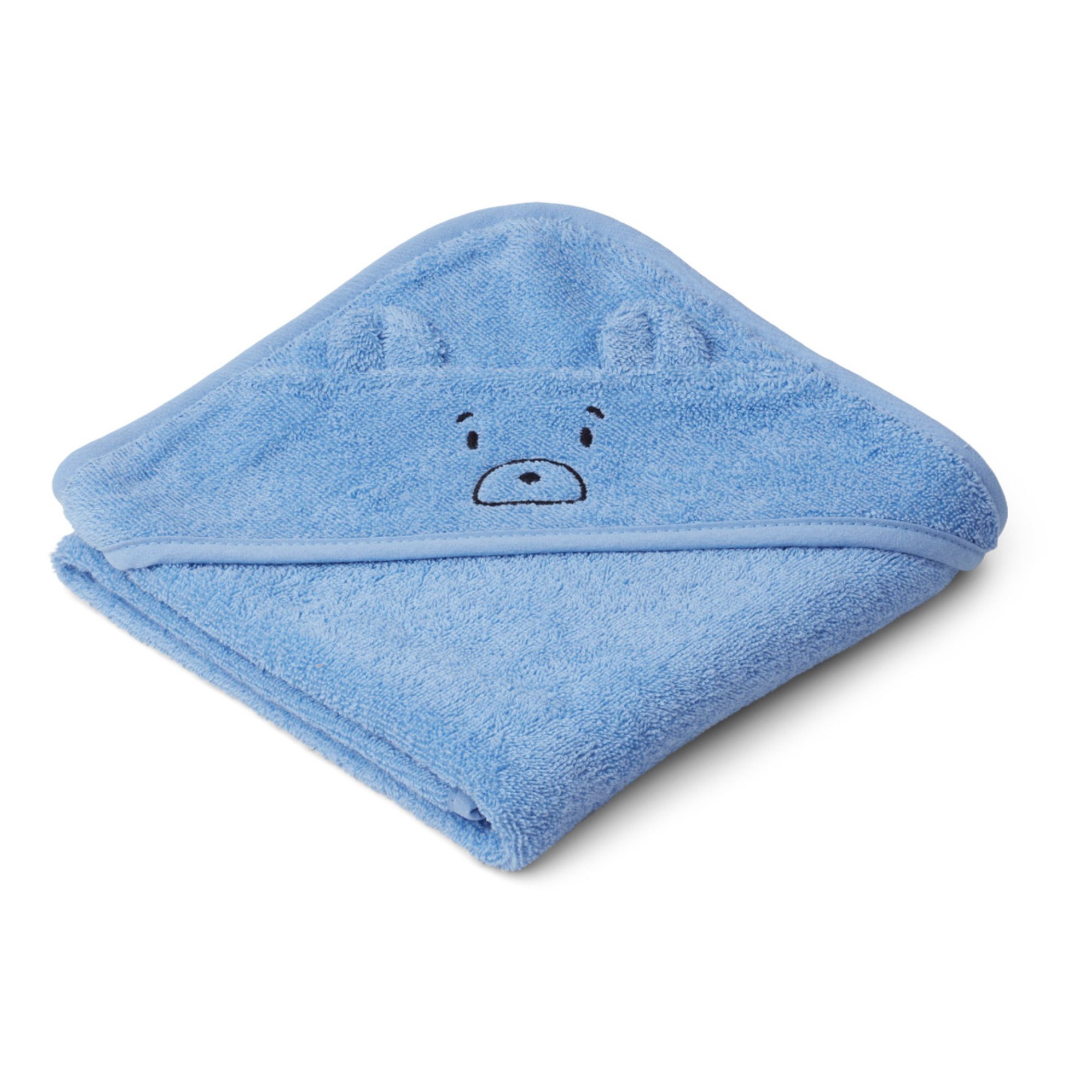 Liewood - Cape de bain Albert en coton bio - Bleu