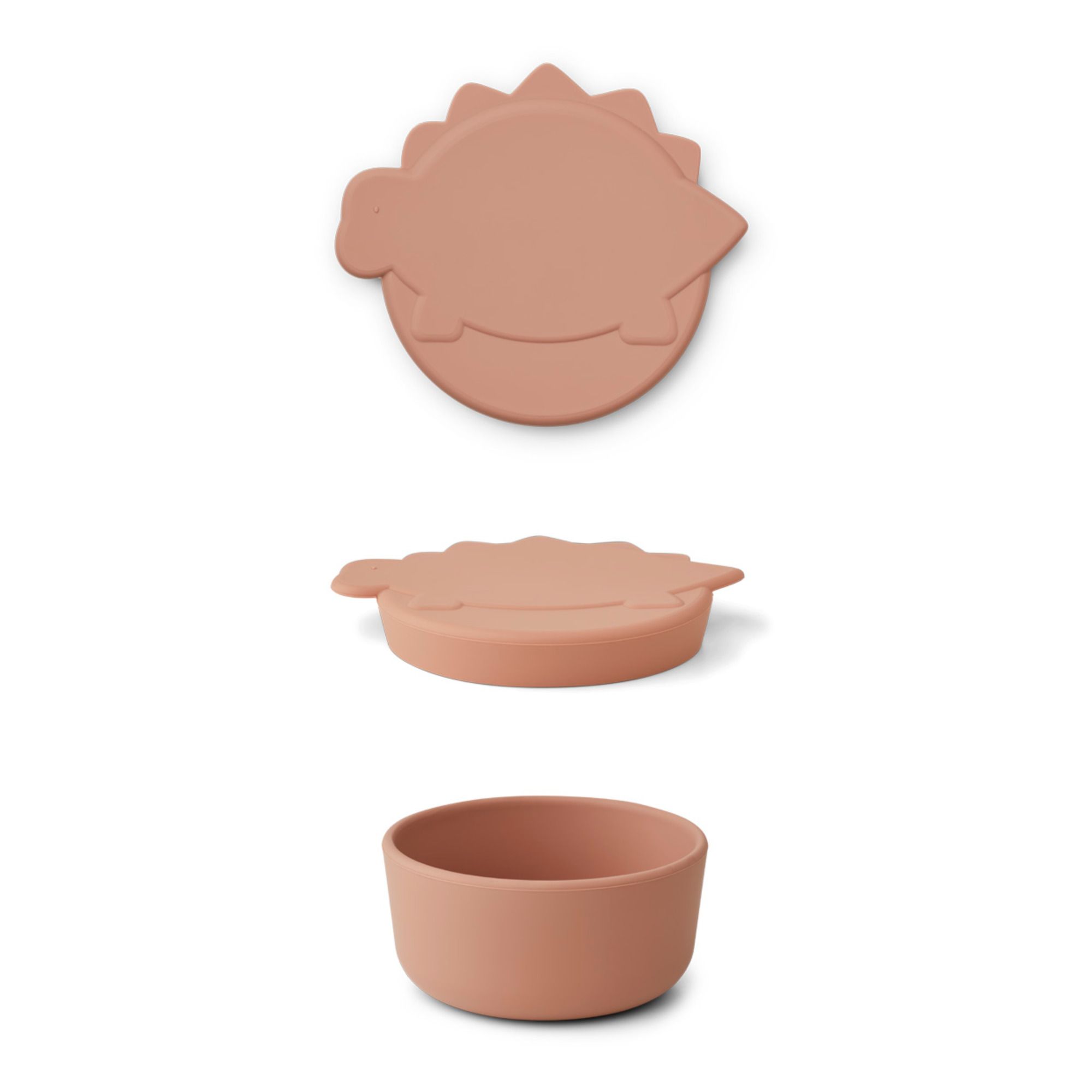 Liewood - Snack-box Cornelius en silicone - Rose