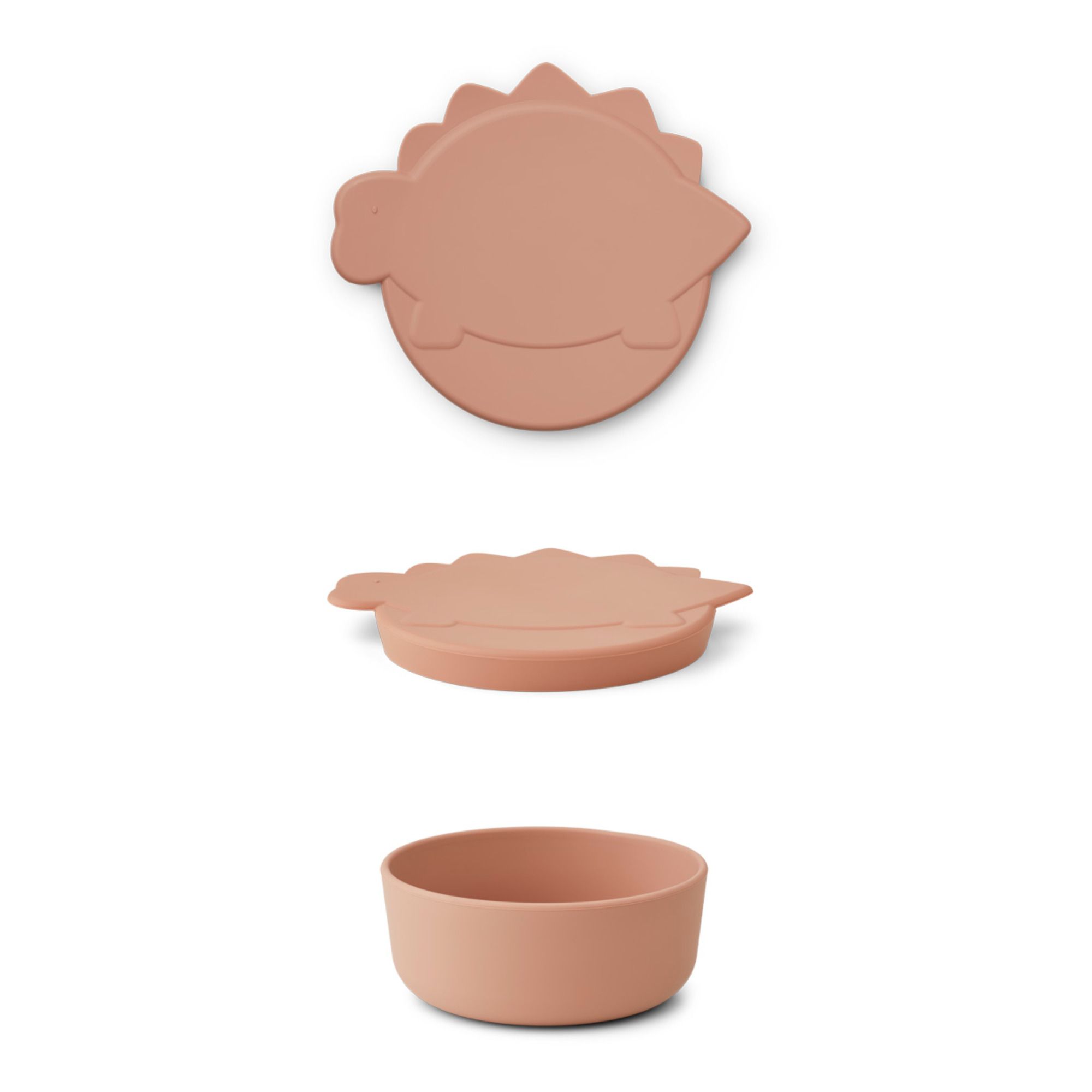 Liewood - Snack-box Charlot en silicone - Rose