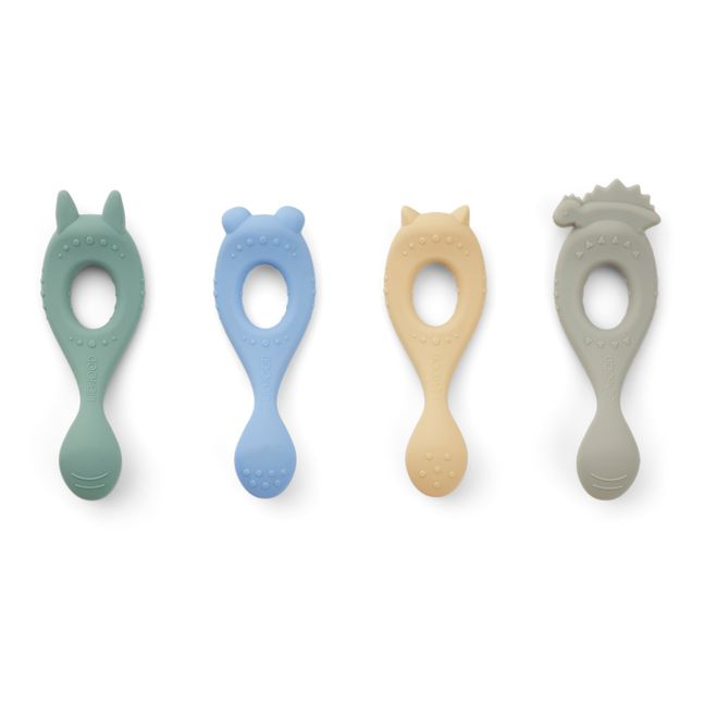 Liva Silicone Spoons - Set of 4 Green
