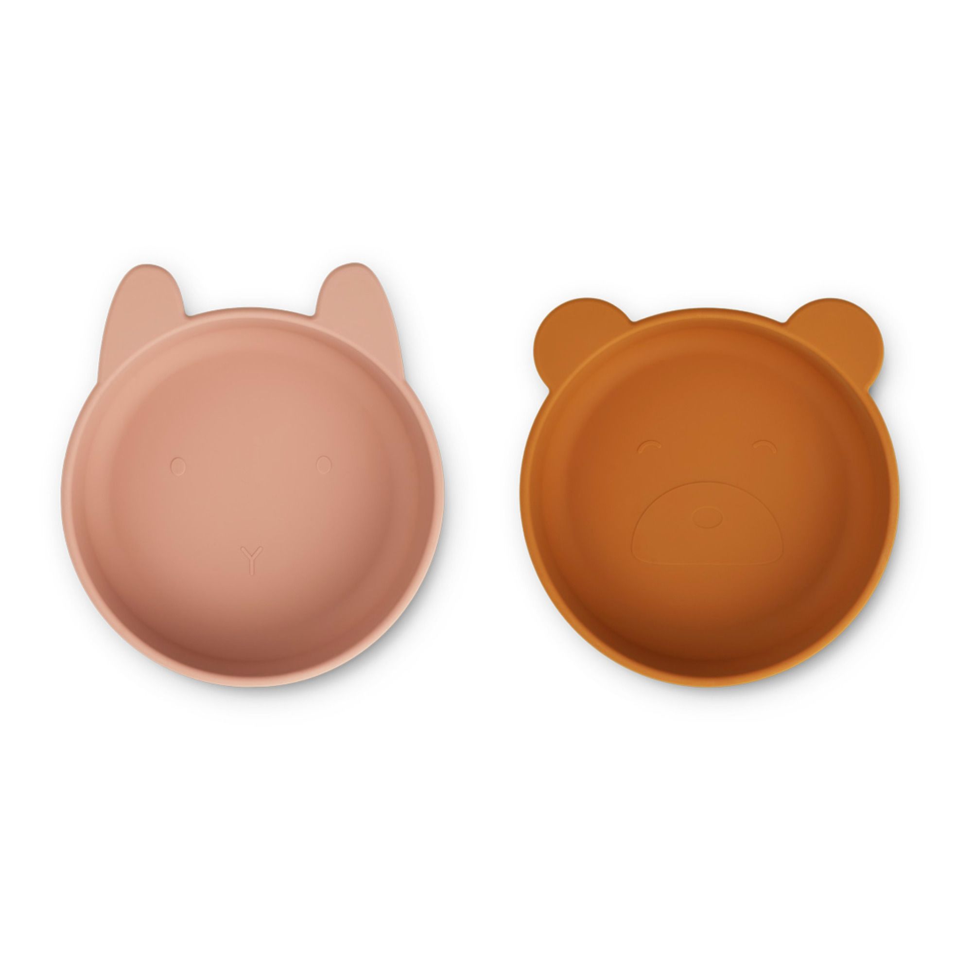 Liewood - Bols Vanessa en silicone - Set de 2 - Rose