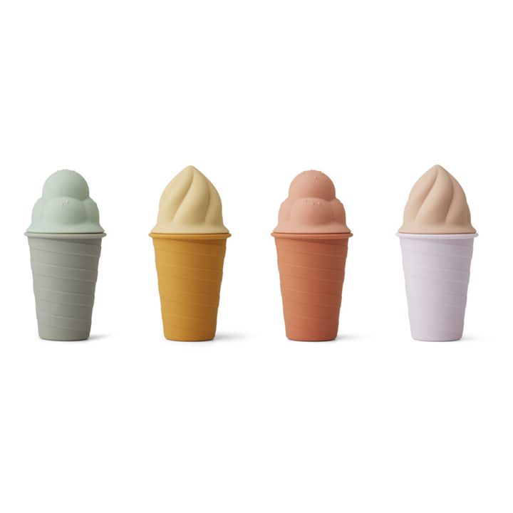 Silicone Ice Creams - Set of 4 Lavender- Product image n°0