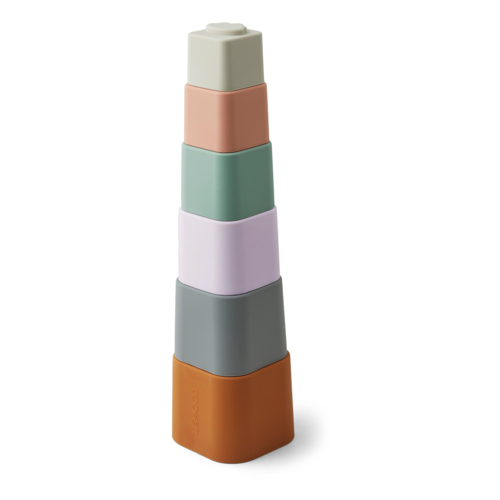 Liewood - Cubes empilables Zuzu en silicone - Multicolore