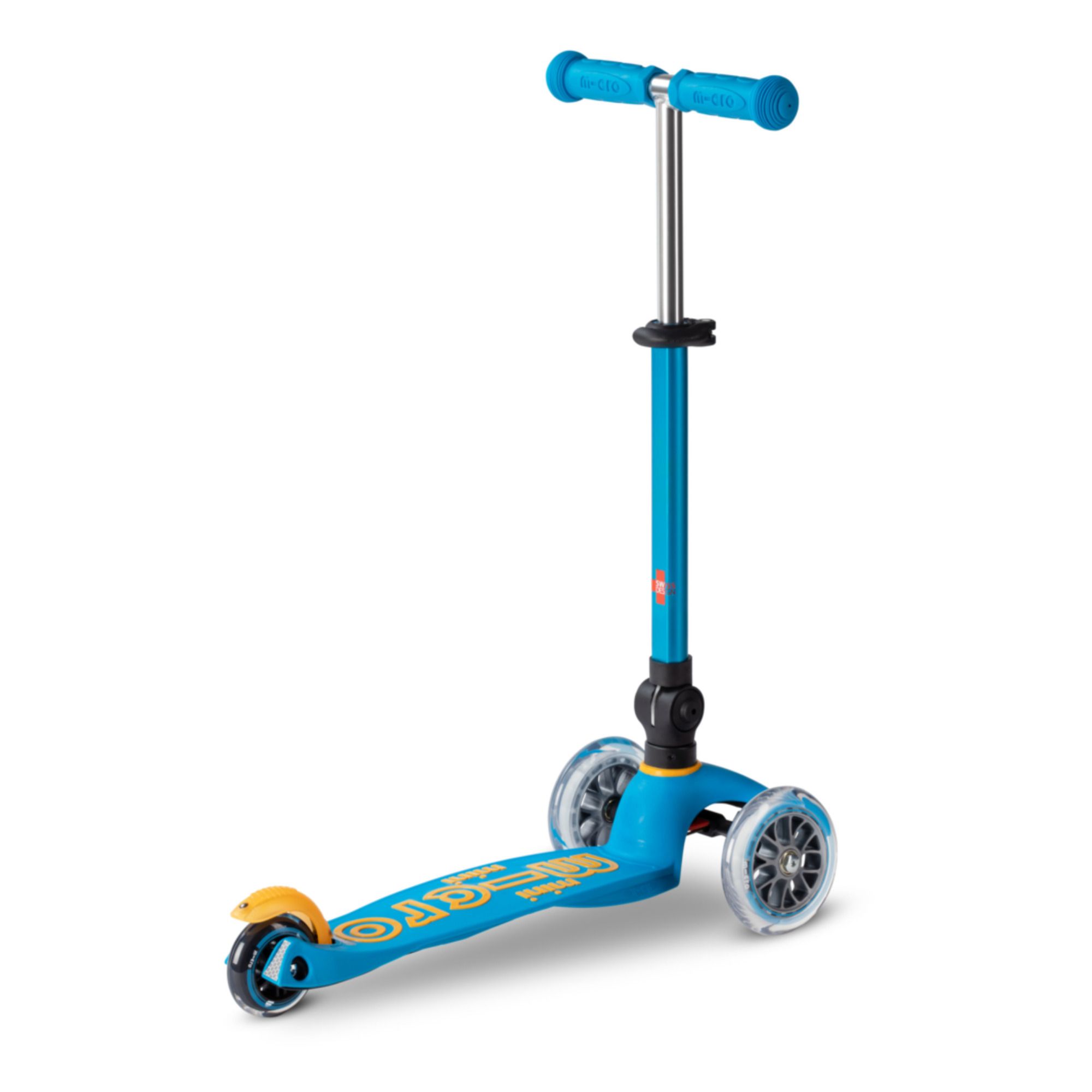 Mini Micro Deluxe Folding Scooter in Blue 