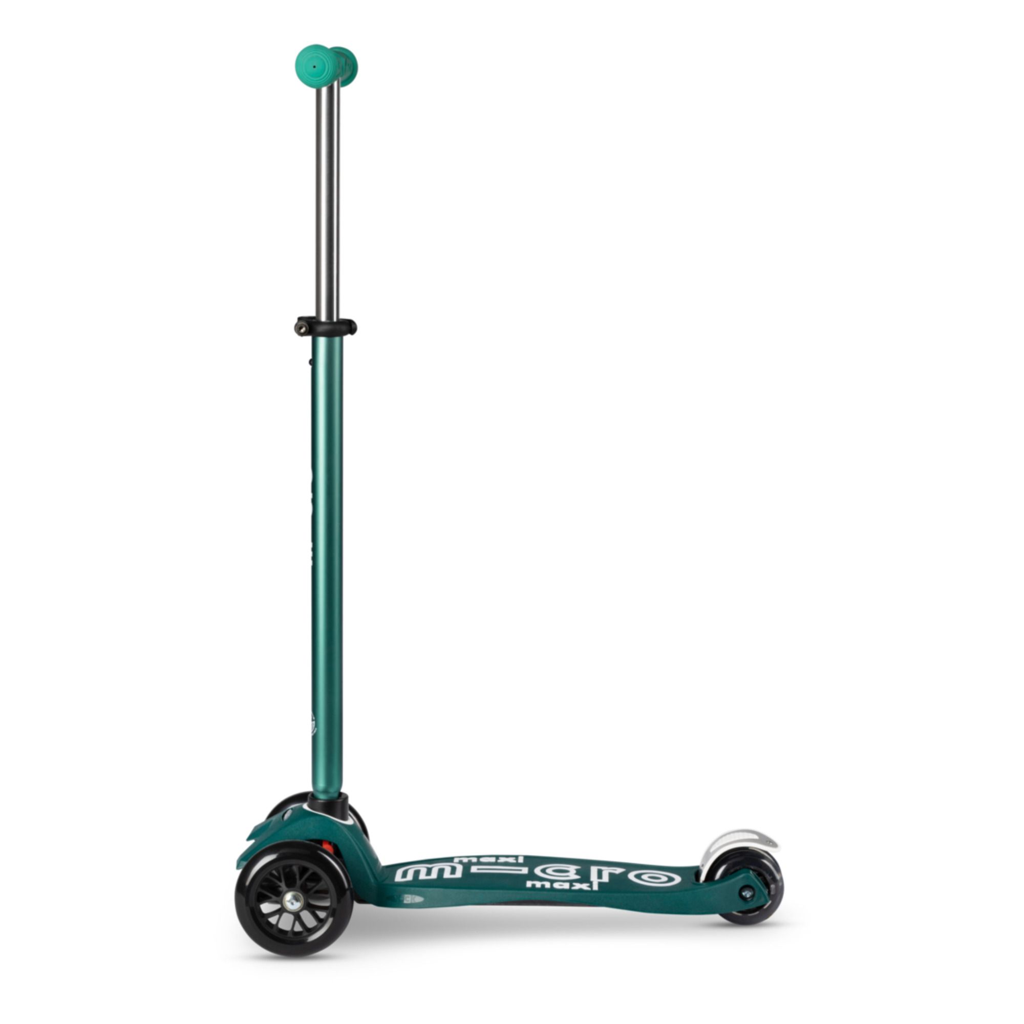 Maxi Micro Deluxe Eco Scooter  Chrome green- Product image n°1