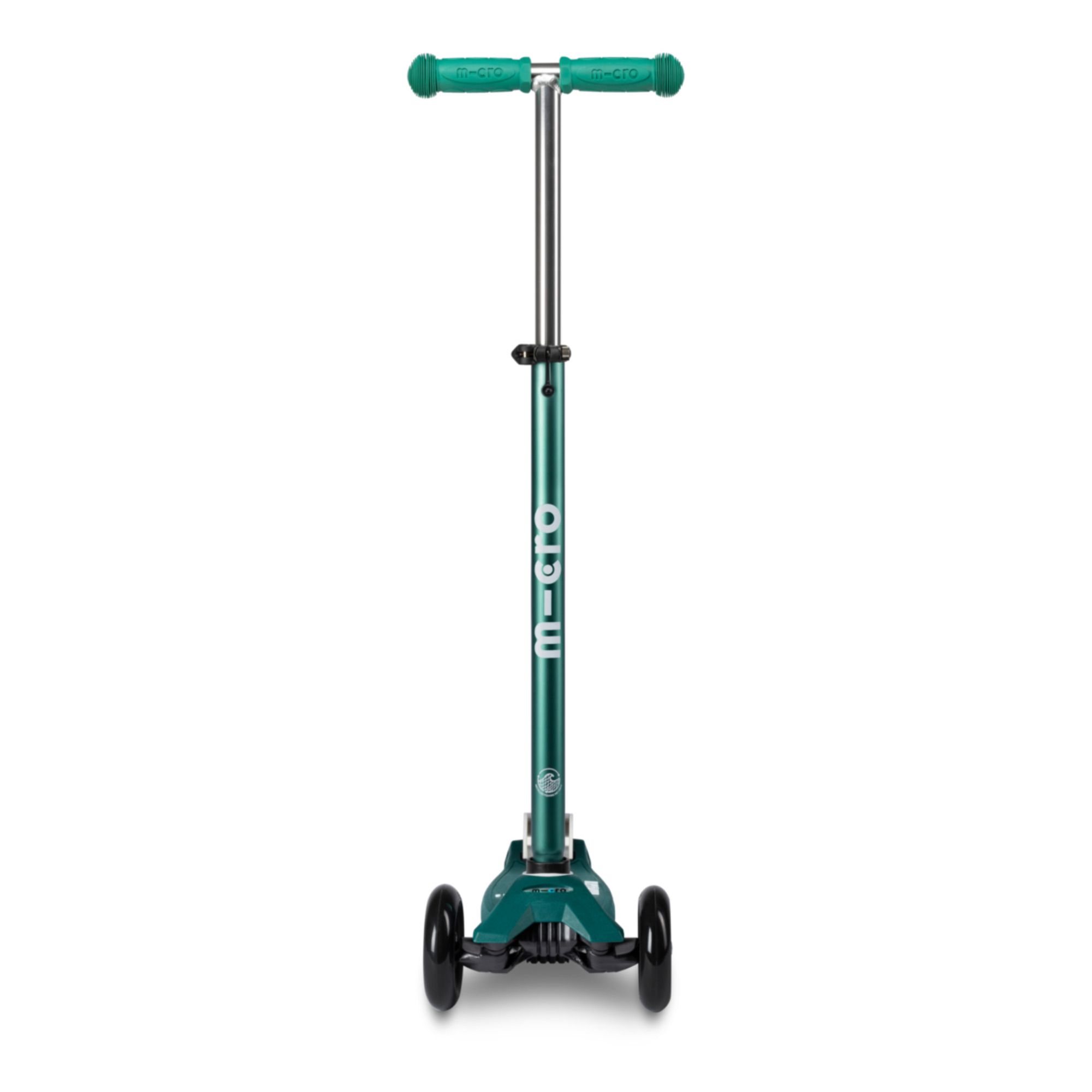 Maxi Micro Deluxe Eco Scooter  Chrome green- Product image n°2