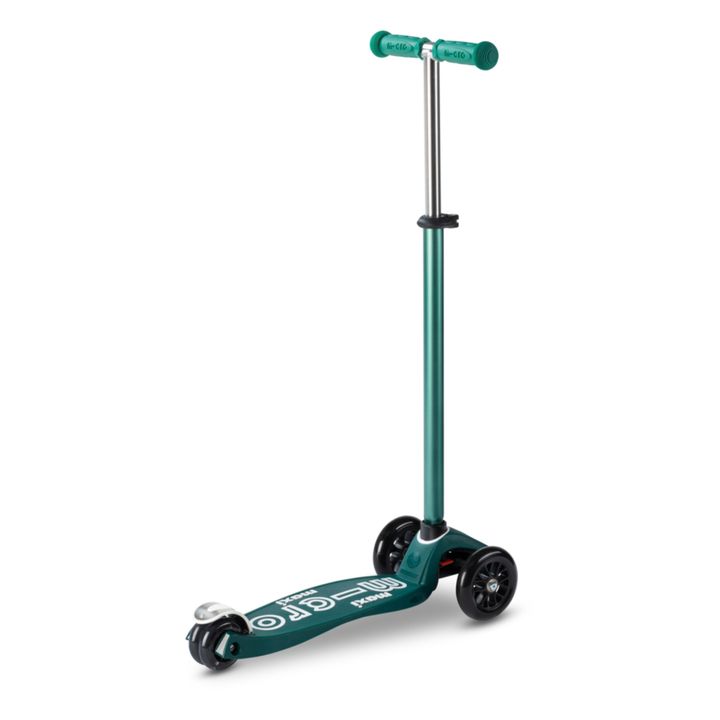 Maxi Micro Deluxe Eco Scooter  | Chrome green- Product image n°3