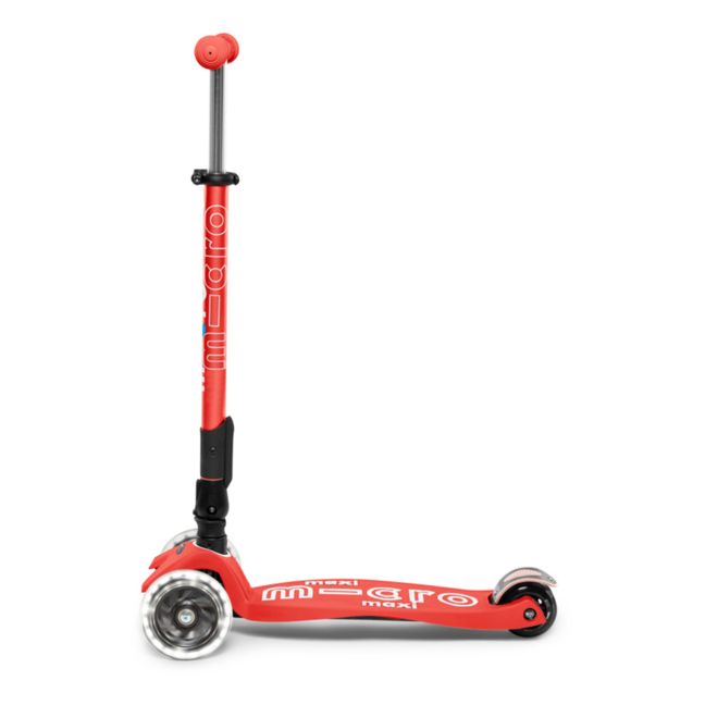Maxi Micro Deluxe Foldable LED Scooter  Coral