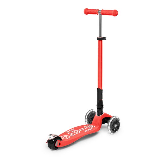 Maxi Micro Deluxe Foldable LED Scooter  Coral