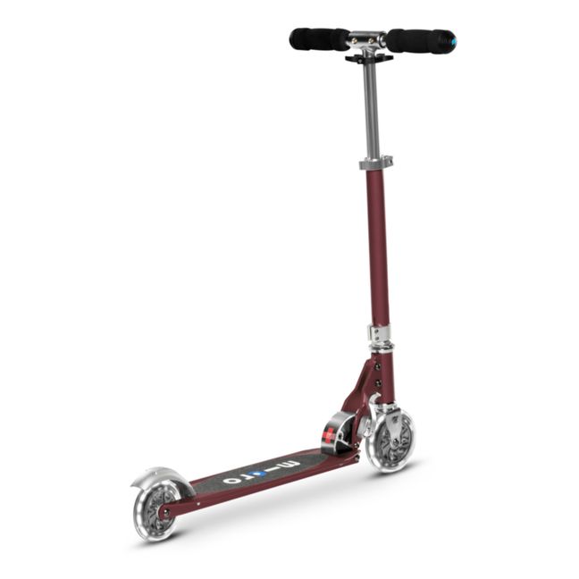 Micro Sprite LED Scooter  Dark red