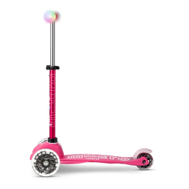 Patinete Mini Micro Deluxe Magic LED | Rosa