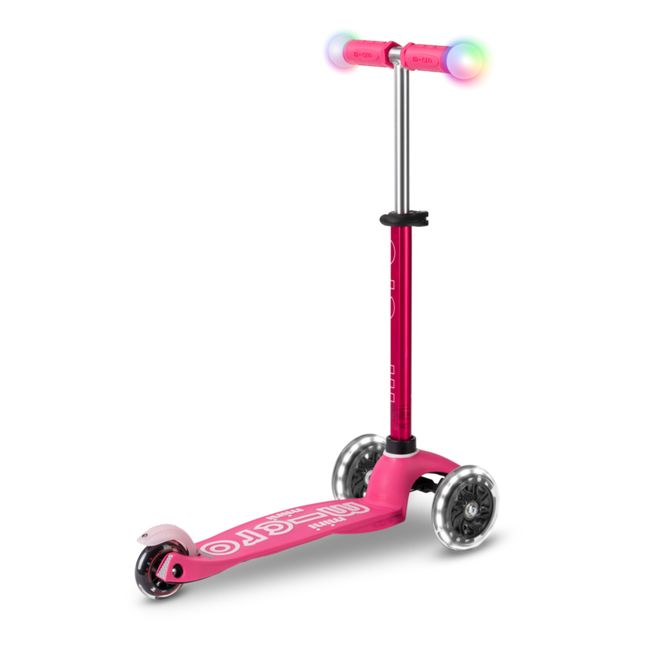 Mini Micro Deluxe Magic LED Scooter  Pink