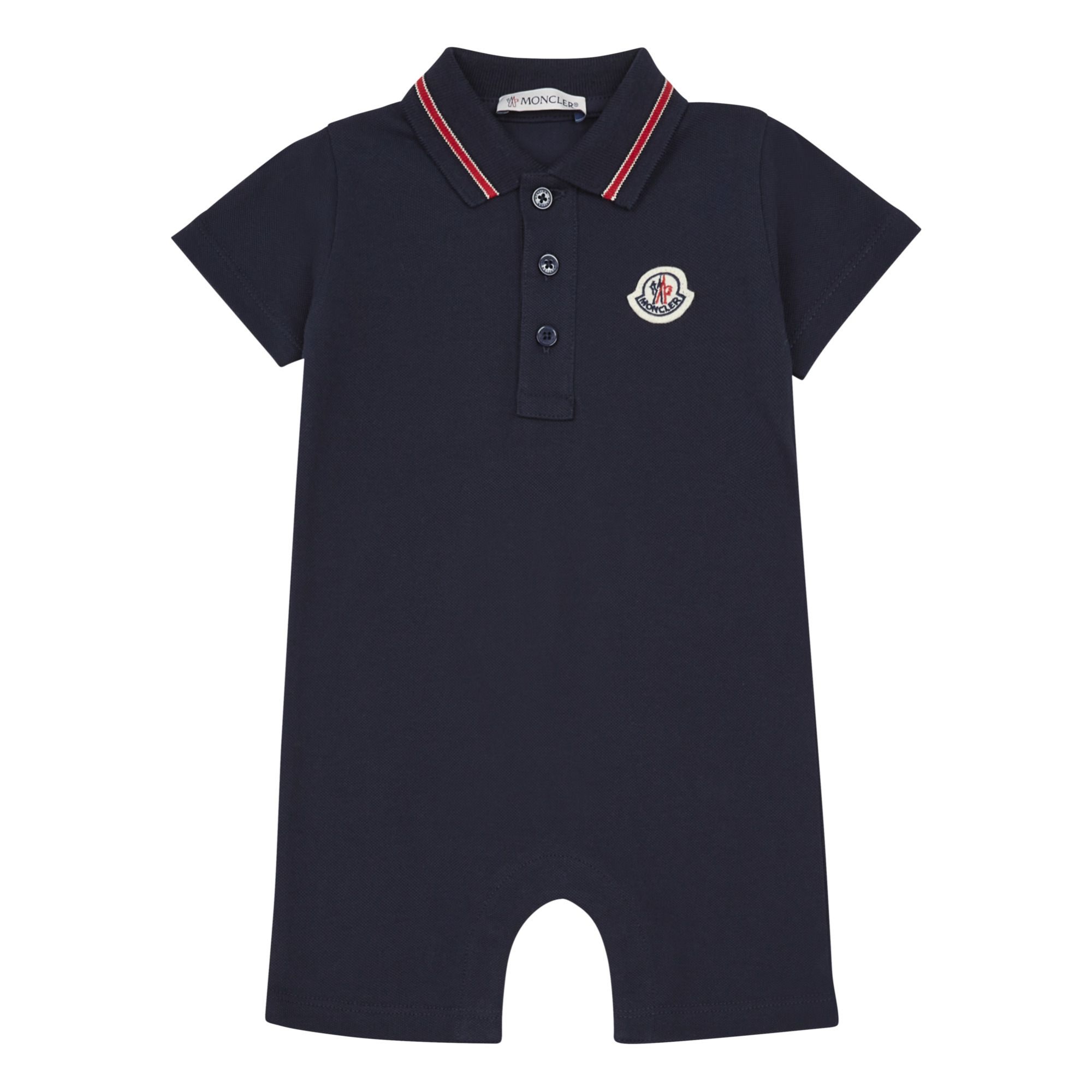 Coloured Neck Jumpsuit Navy blue 
