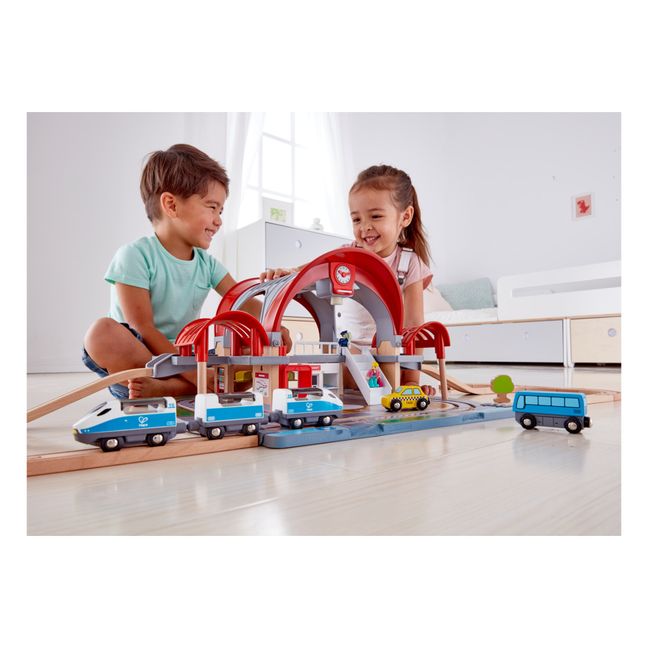 Circuit de train bois Grand Express - Vilac - ANGE ET LULU Jeux de société,  Jouets et Décoration enfants Vitré 35