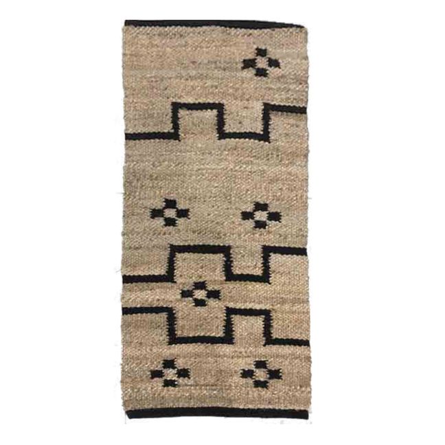 Lined Jute Rug