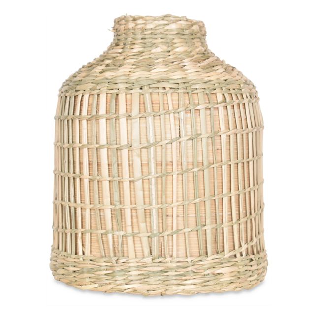 Vase en raphia