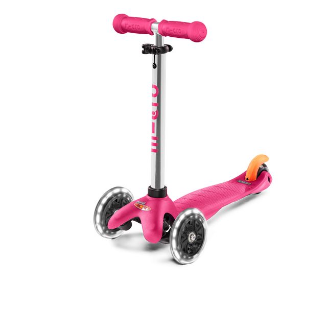 Patinete Mini Micro Plus LED | Rosa