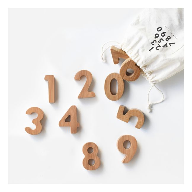 Wooden Numbers