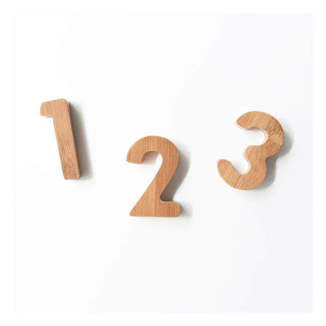 Wooden Numbers