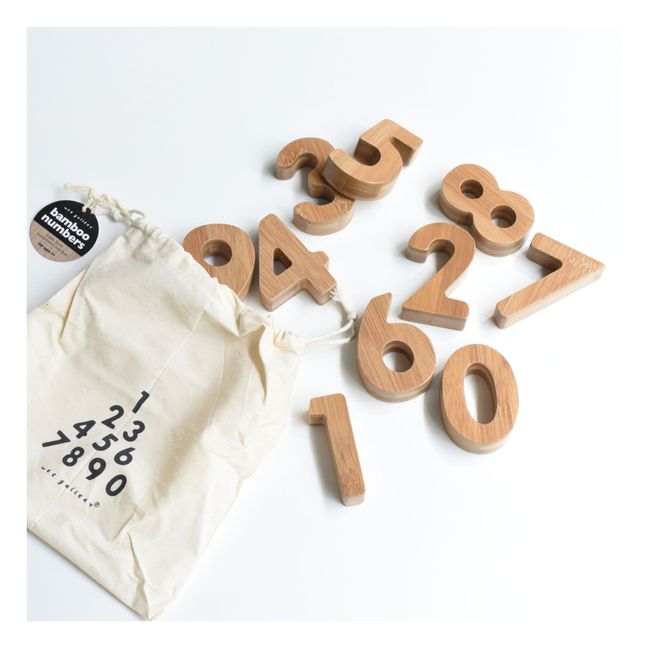 Wooden Numbers