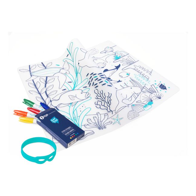 Coral Reef Colouring Placemat
