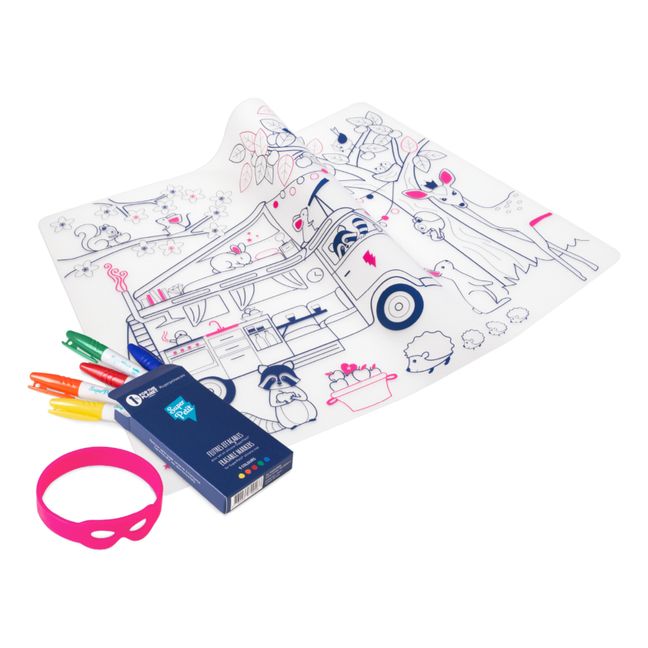 Dream Van Colouring Placemat