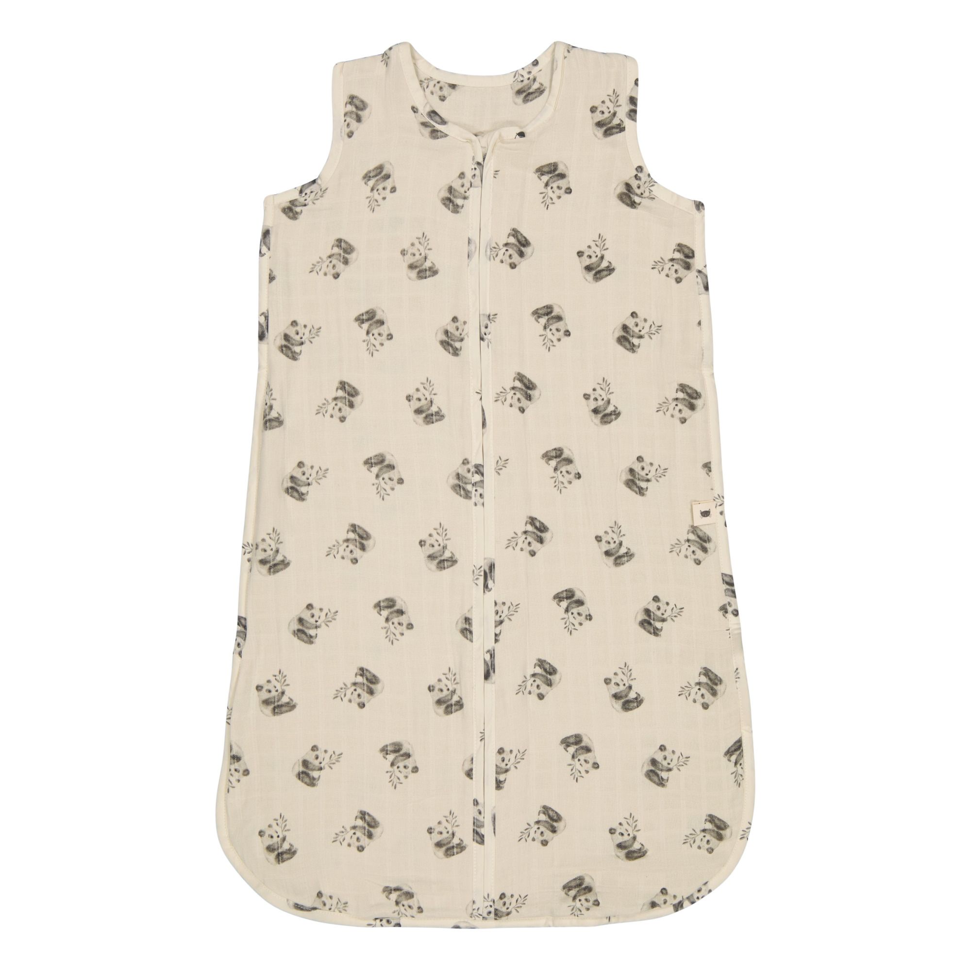 Adèle Panda Lightweight Baby Sleeping Bag | Seidenfarben- Produktbild Nr. 0