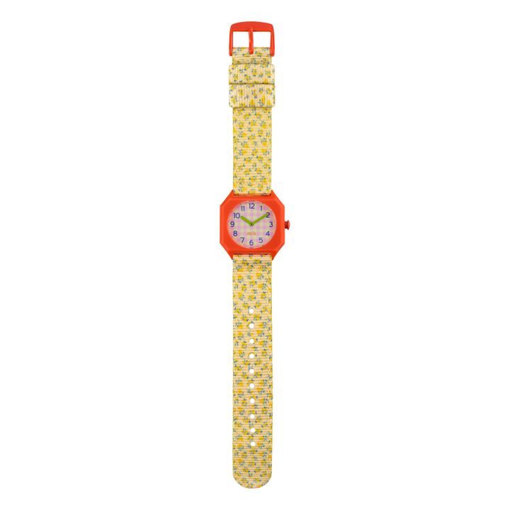 Tinycottons x Mini Kyomo - Floral Watch | Yellow